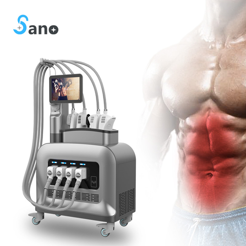 Stimulation musculaire électrique EMS amincissant la machine de beauté