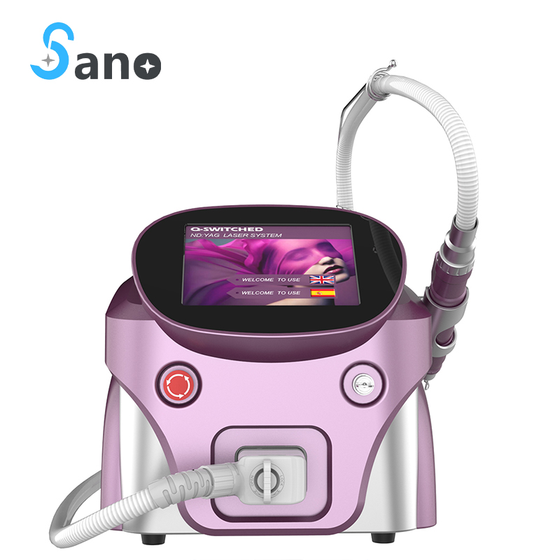 Machine portable de détatouage au laser picoseconde