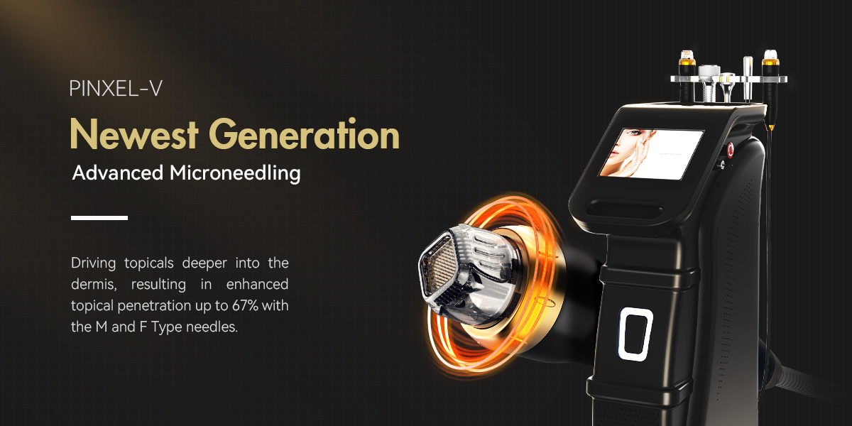 machine professionnelle de microneedling rf